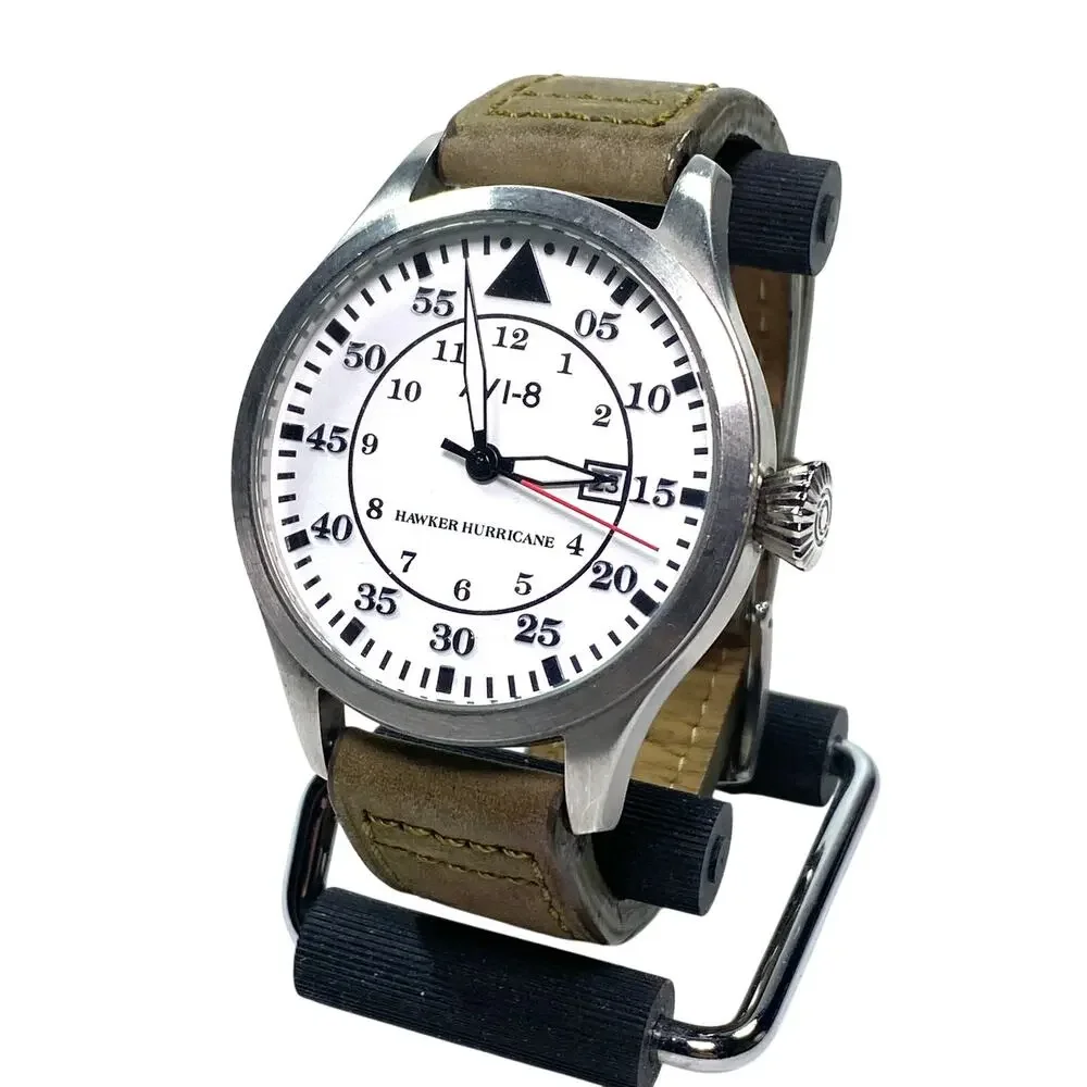 AVI-8 Hawker Hurricane 4012 Flieger Type B Watch Quartz Mens 46mm Aviator Pilots